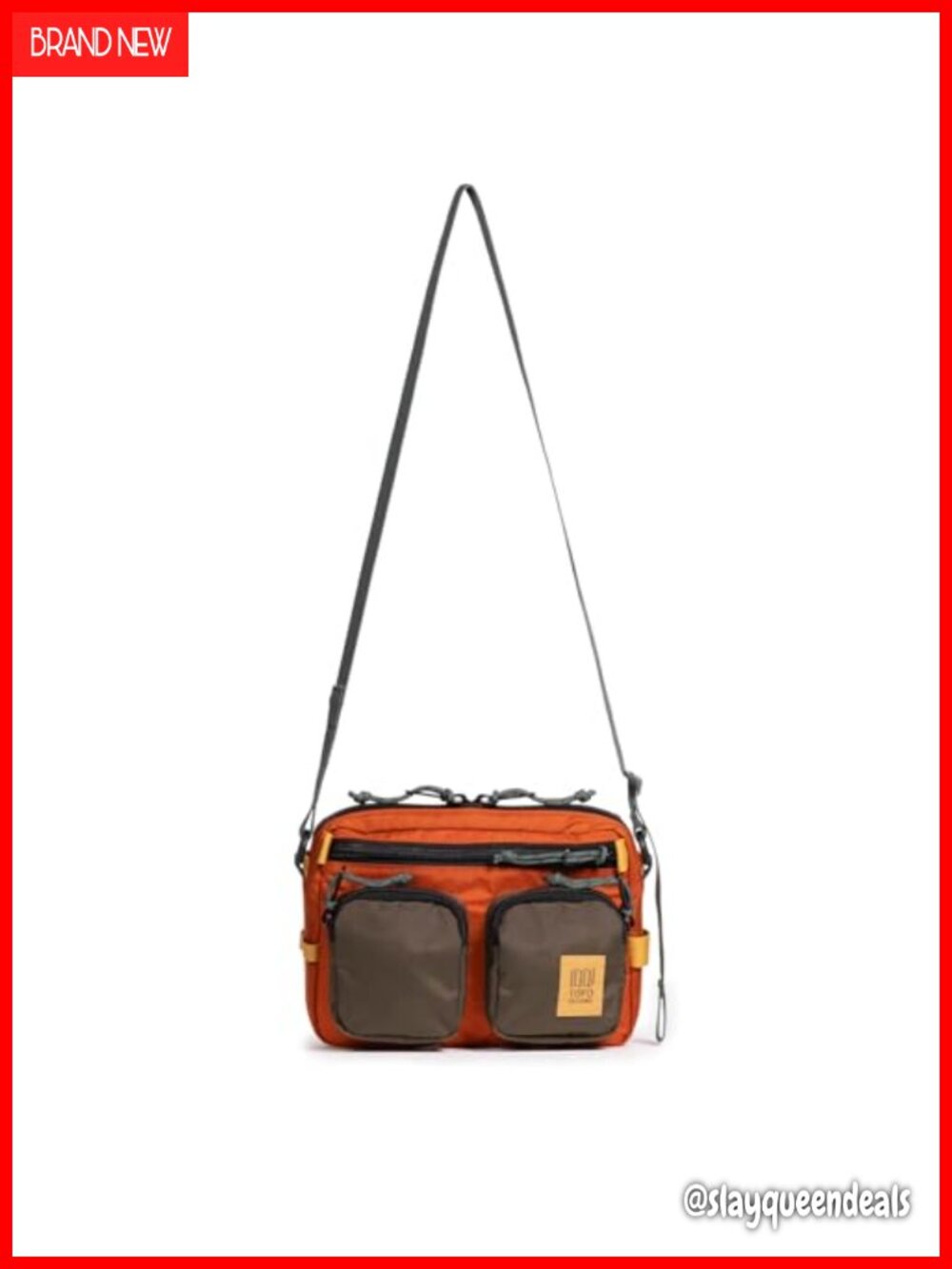 Topo Designs Block Bag 3.5L Recycled Nylon Crossbody Sling
